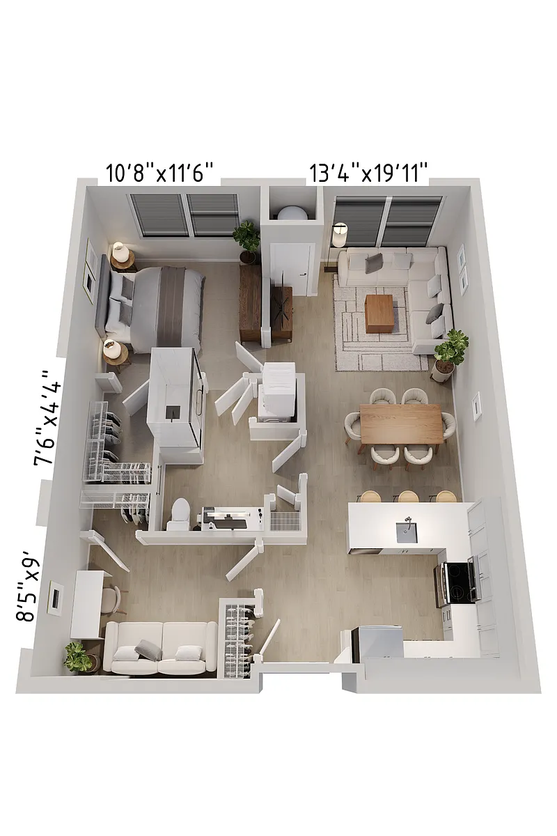 Floor plan D