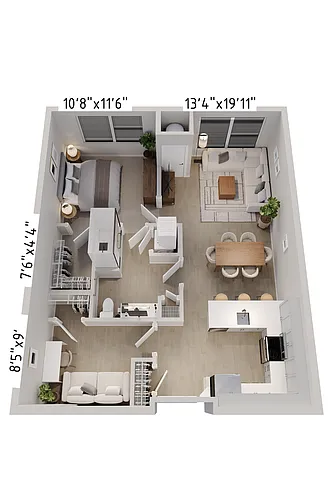 Floor plan D