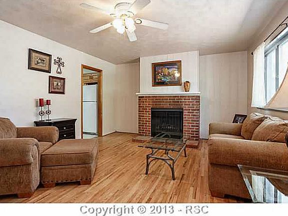 Living Room with Fireplace