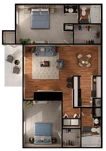 Floor plan FR