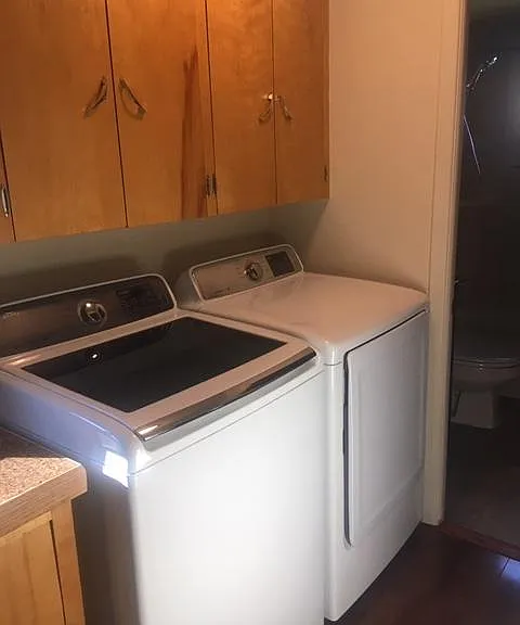 Nice washer and dryer.