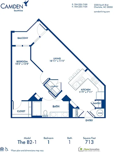 Floor plan B2-1