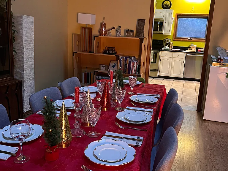 Dining Room and Kitchen
