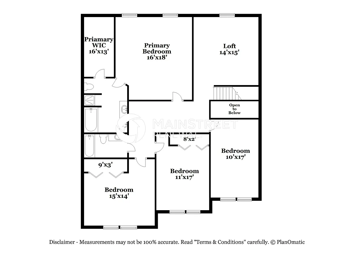 Floor Plan - 11023 Thousand Oaks Dr