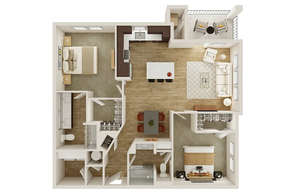 Floor plan B4