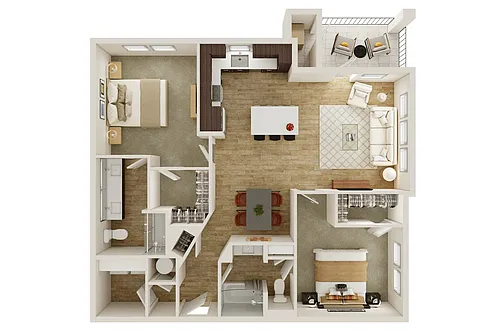 Floor plan B4