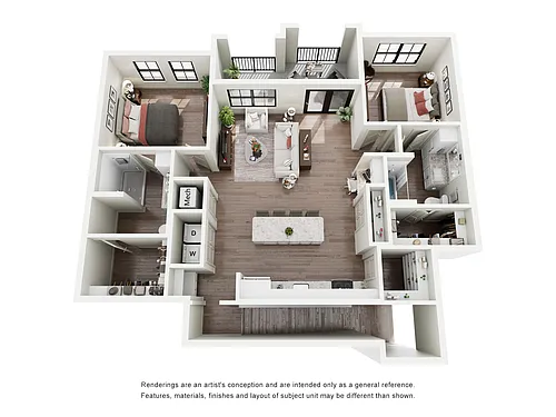 Floor plan B2A