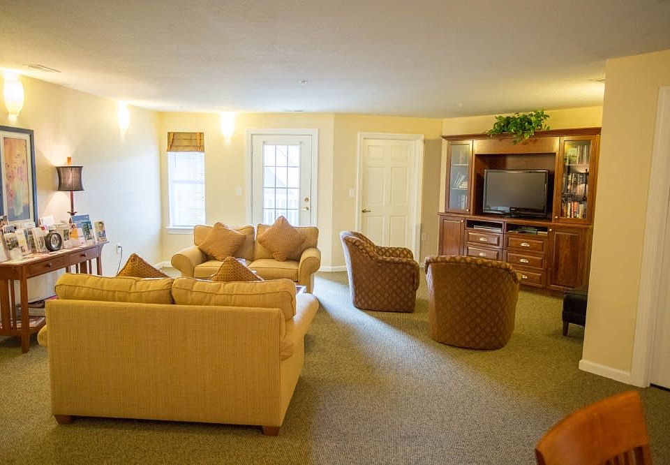 One of our spacious community rooms