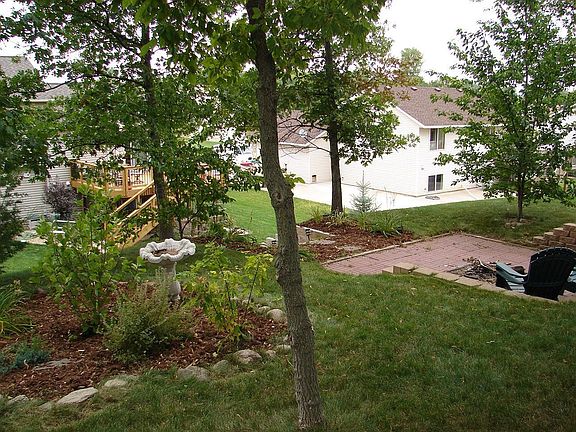 View from Garden and Firepit Area