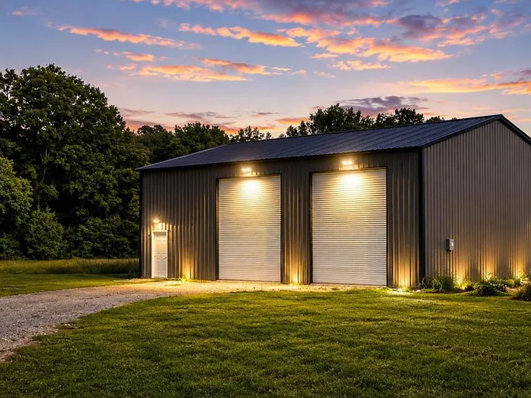 40 X 50 wired workshop included in lease of the home.