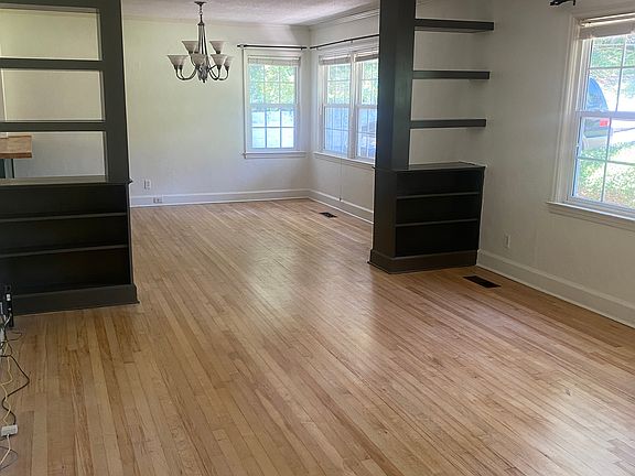 Living room to dining view