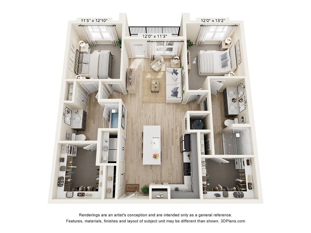 Floor plan B1
