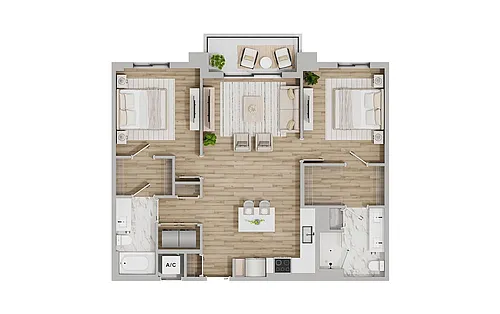 Floor plan Cosmos A