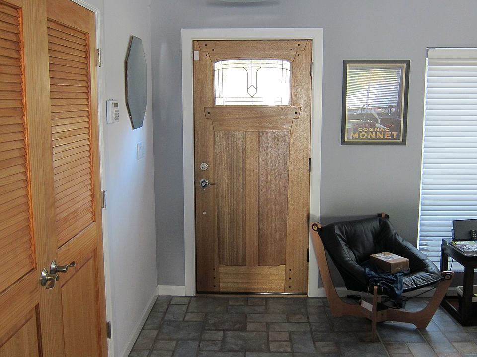 New Mahogany Front Door