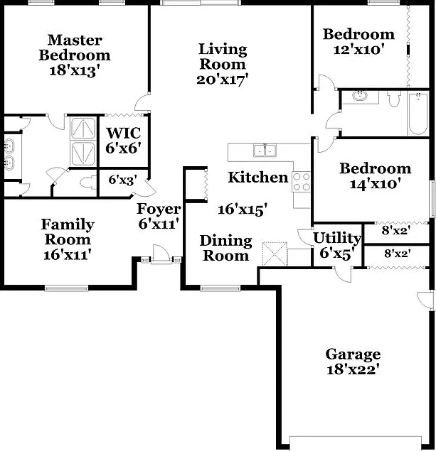 3 bed, 2.0 bath, 1860 sqft, $3,200 — Photo 2