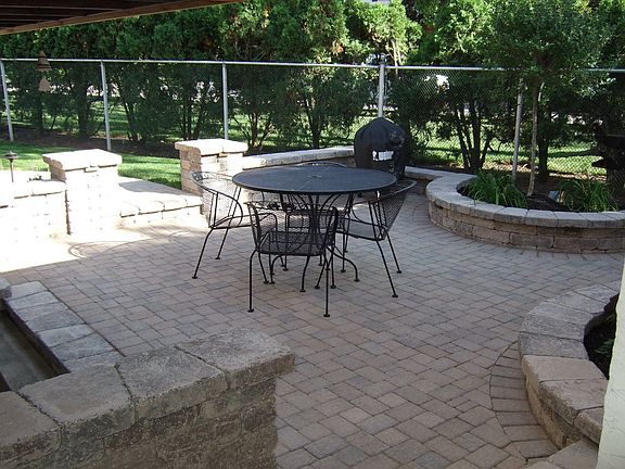 Lower level walk out Patio