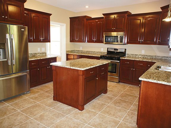 Kitchen Includes Tile & Granite - Some Options Shown