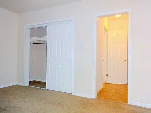 Bedroom with closet