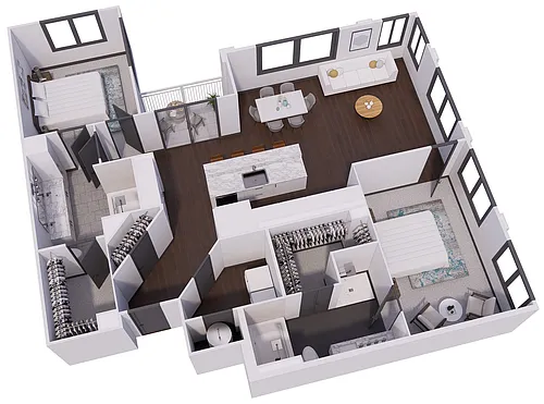 Floor plan B4