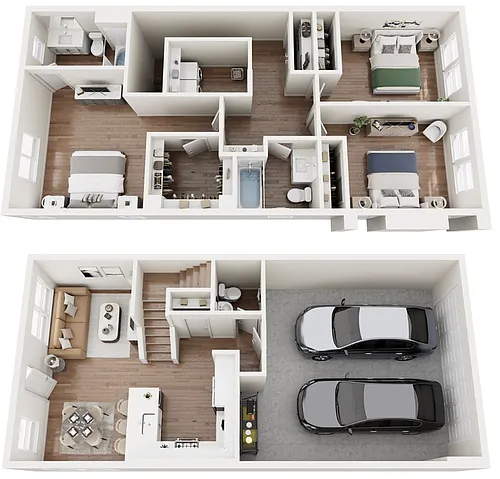 Floor plan 2B