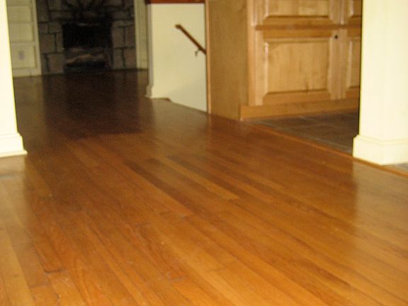 Living room fireplace