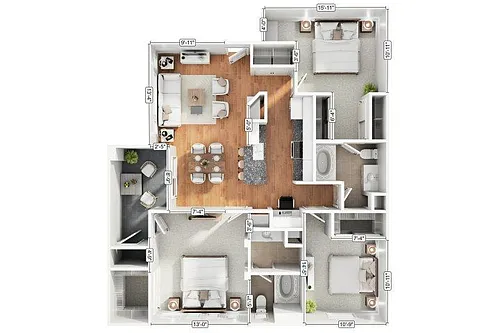 Floor plan 3A2