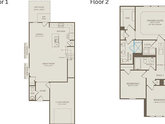 Floor Plan Level 1 Level 2
