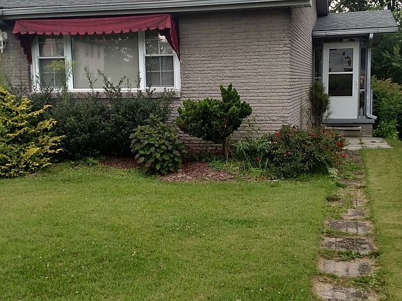 Wrap around porch side door