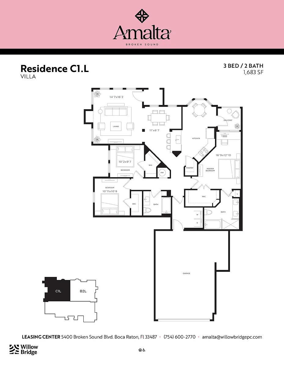 Floor plan C1L