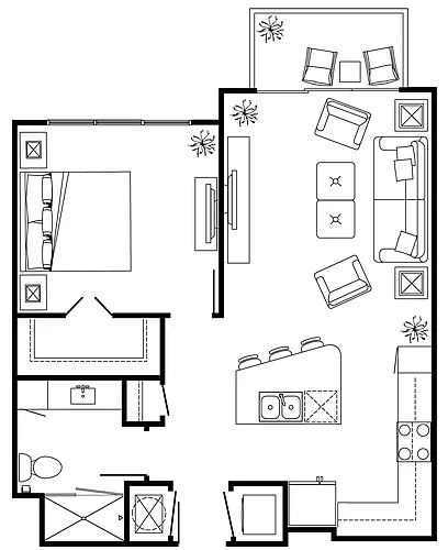 Floor plan B3