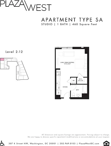 Floor plan TYPE SA