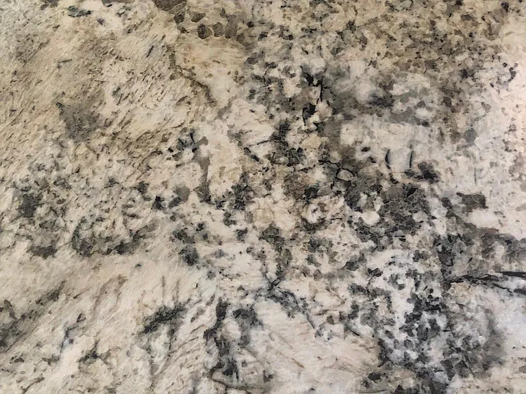 New modern kitchen counter tops and backsplash.