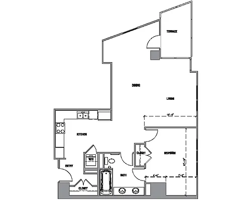 Floor plan B1