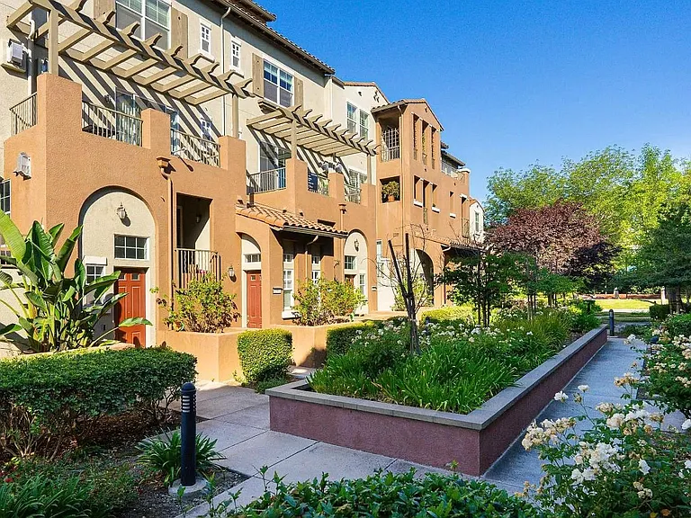 Exterior: beautiful landscaping