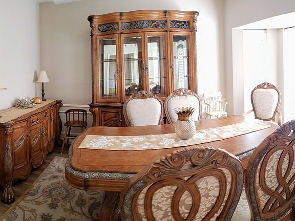 Dining room as viewed from entry