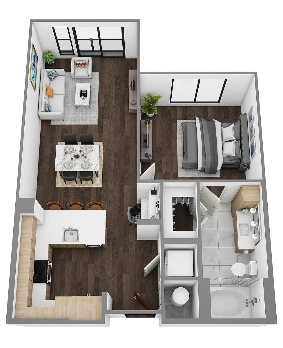 Floor plan B