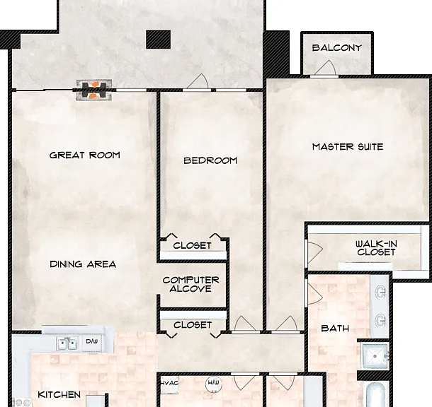 Burlingame Floorplan Diagram