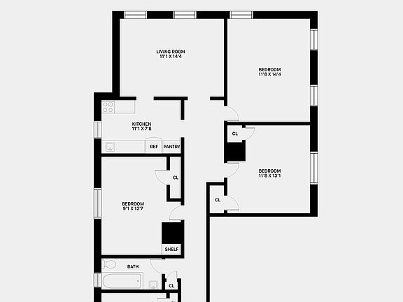 2nd image of 30 Linden Blvd #2AA