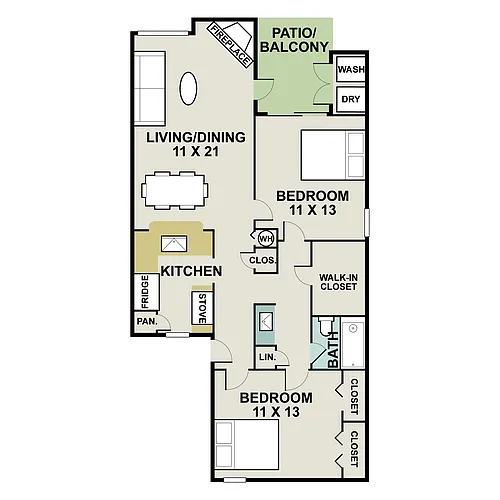 Floor plan Naples