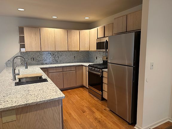 Kitchen showing the Refrigerator and Gas Stove