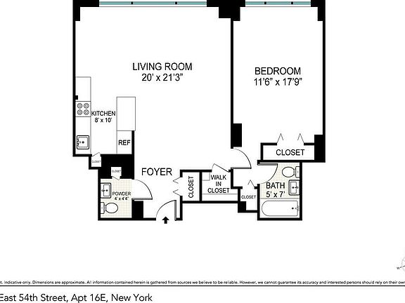 2nd image of 400 E 54th St APT 16E