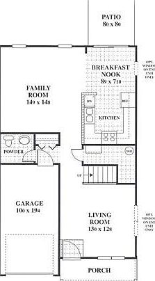 First floor plan
