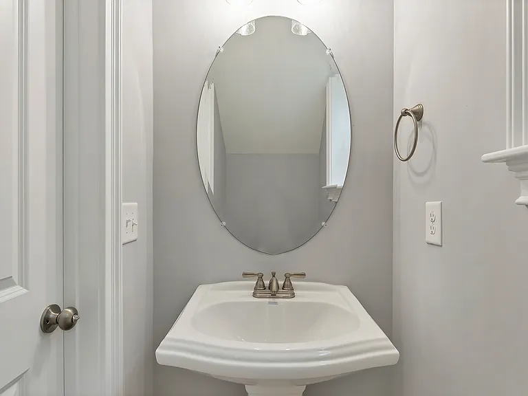 half bath downstairs