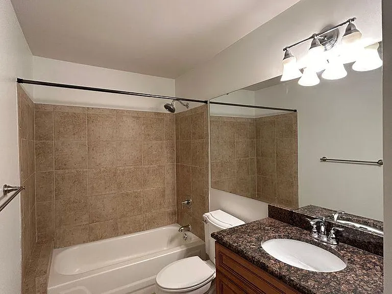 Bedroom #1 with en-suite bath and closet