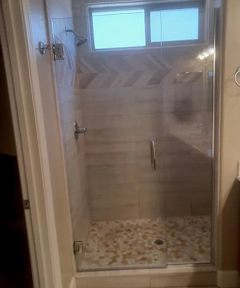 Shower in Master bathroom
