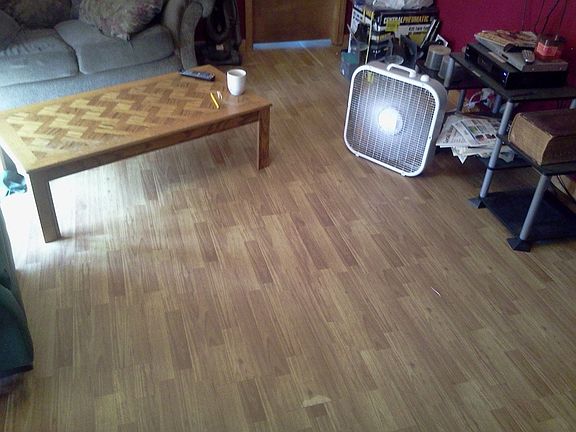 living room new floors