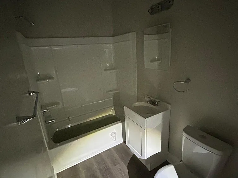 hallway bathroom