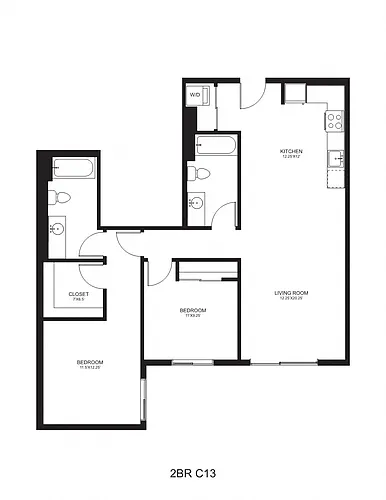 Floor plan C13