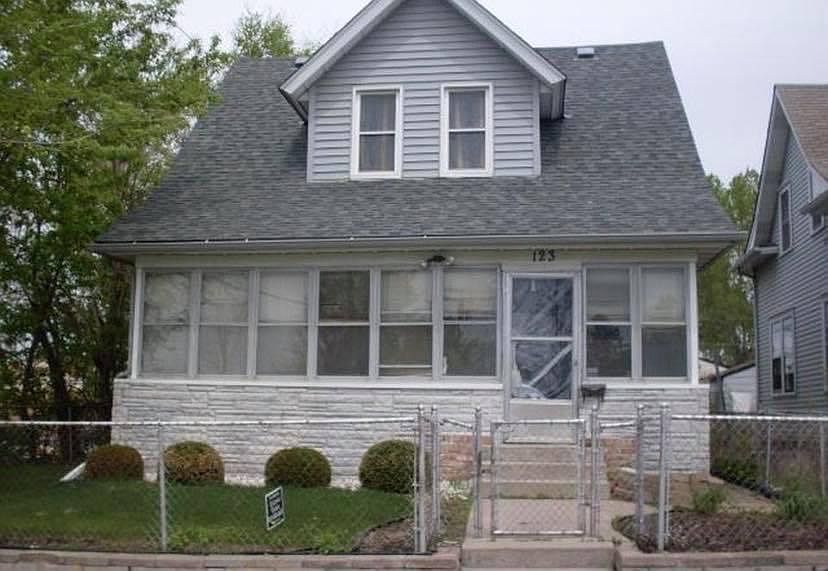 Front, exterior.