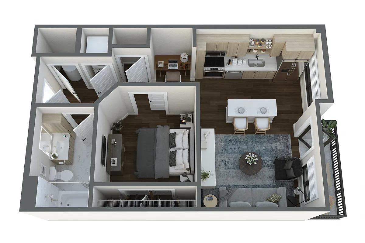 Floor plan Brookhaven